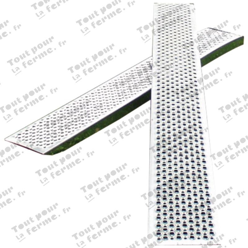 Jeu de rampes de chargement, aluminium