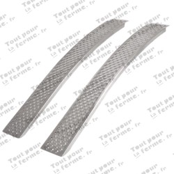 Jeu de rampes de chargement, aluminium