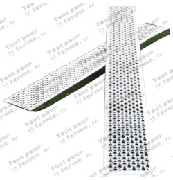 Jeu de rampes de chargement, aluminium