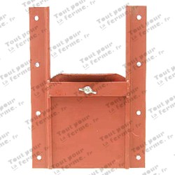 Trappe à grains coulissante