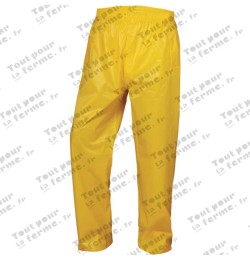 Ensemble de pluie, jaune