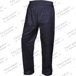 Ensemble de pluie, bleu