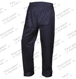 Ensemble de pluie, bleu