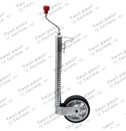 Roue jockey avec roue 200x50