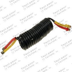 Tuyau pneumatique spiralé