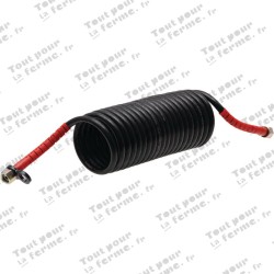 Tuyau pneumatique spiralé