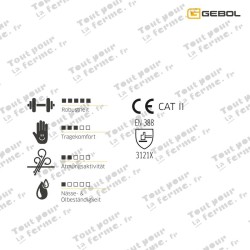 Gants "Travailleur Pro"