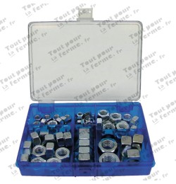Set d'écrous hexagonaux