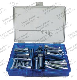Set de vis à 6 pans creux