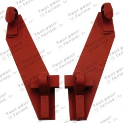 Plaques à souder droites