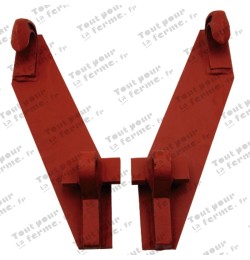 Plaques à souder droites