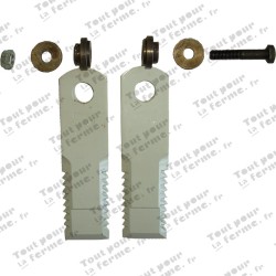 Kit de couteaux hache-pailles (3 paires)