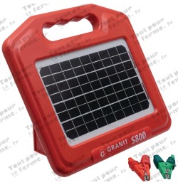 Électrificateur de clôture solaire 800