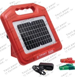 Électrificateur de clôture solaire 600