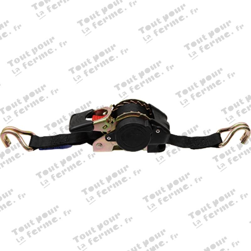 Sangle arrimage + enrouleur automatique