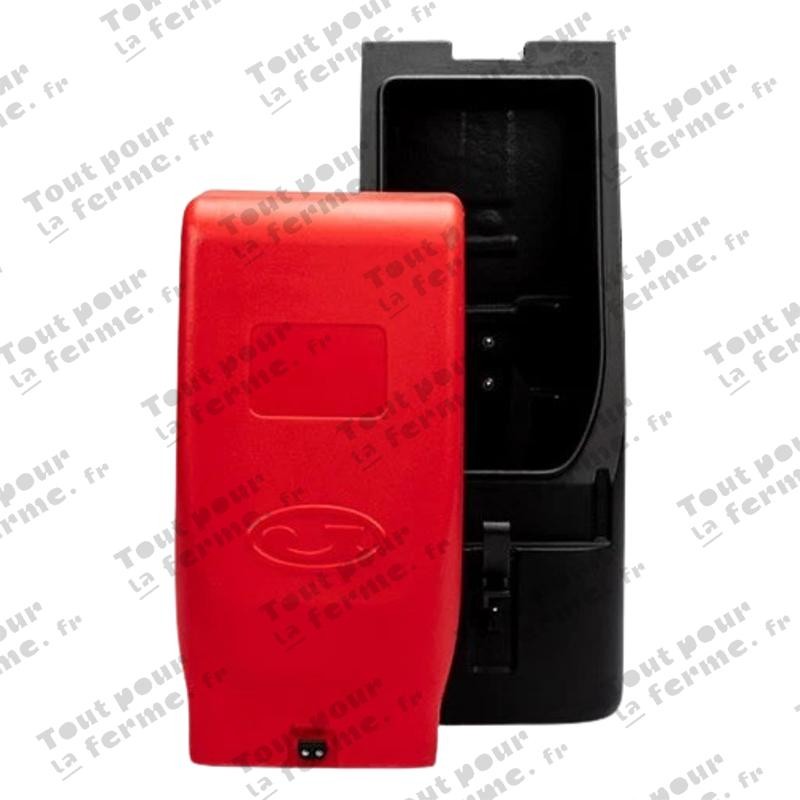 Coffret ext. rouge/noir 680x260x260