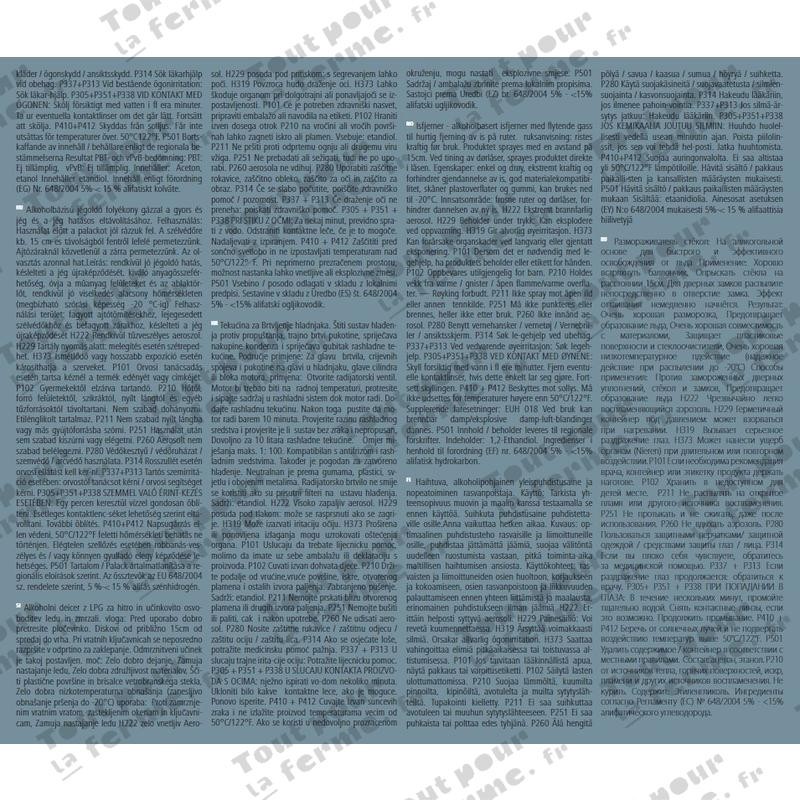 Dégivrant pour vitres 500 ml