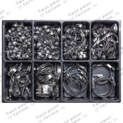 Assortiment de colliers de serrage