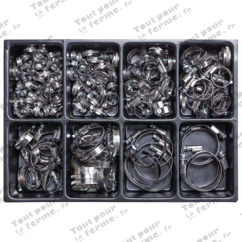 Assortiment de colliers de serrage