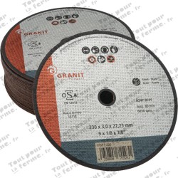 Disque à tronçonner