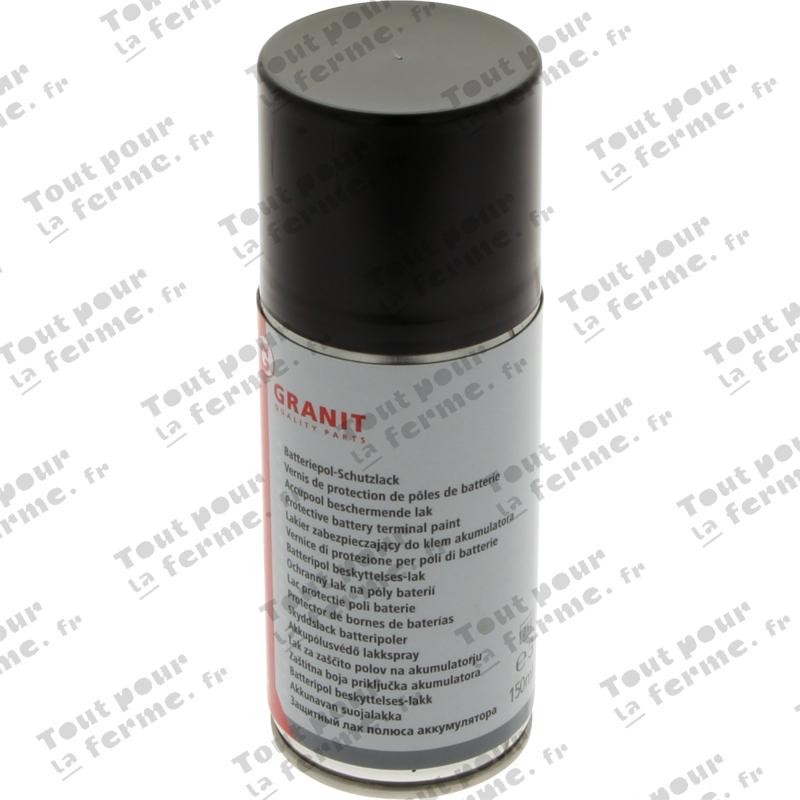 Vernis de protection de pôle de batterie