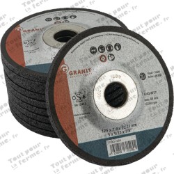 Disque à meuler l'acier