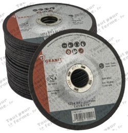 Disque à tronçonner 125 x 3,0 mm, UE 25