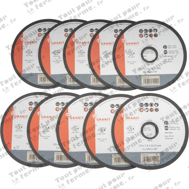 Disque à tronçonner
