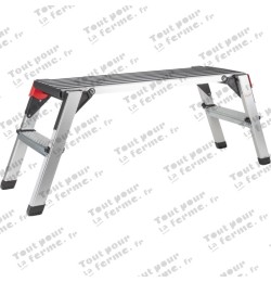 Plate-forme de travail, en aluminium