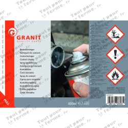 Nettoyant p. contacts électriques 400 ml