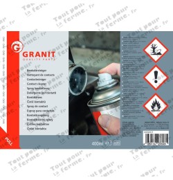 Nettoyant p. contacts électriques 400 ml