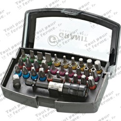 Coffret d'embouts