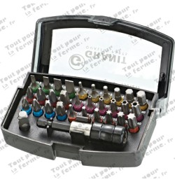 Coffret d'embouts