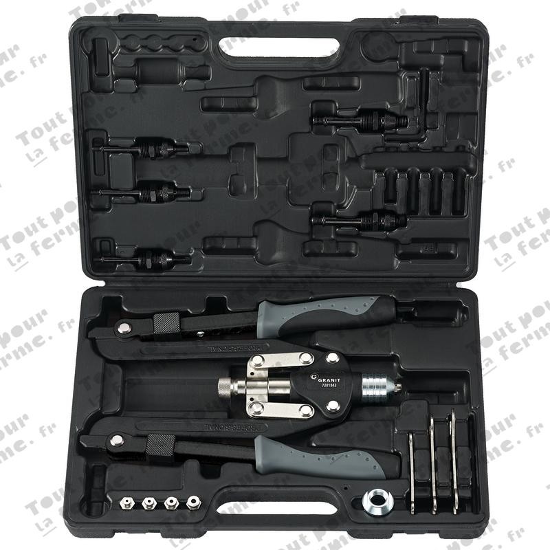 Kit de pince à riveter professionnelle