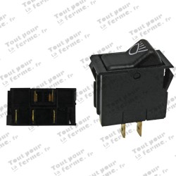 Interrupteur à bascule pour éclairage