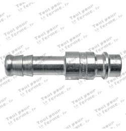 Raccord mâle avec raccord tuyau 8 mm