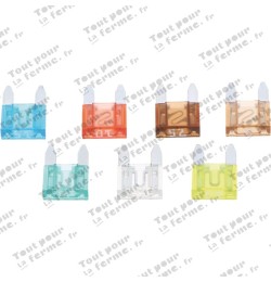 Assortiment de fusibles à fiches plates