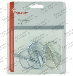Assortiment de goupilles clips