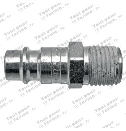 Raccord mâle avec filetage mâle R1/4"