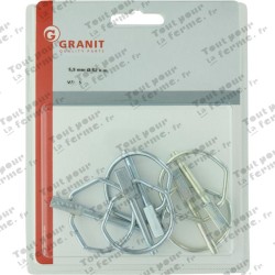 Assortiment de goupilles clips