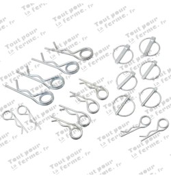 Jeu de goupilles Bêta et clips, double s