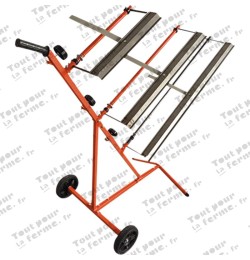 Chariot porte-rouleaux
