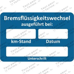 Autocollant "Antigel"