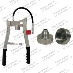 Pompe à graisse 2 leviers + adaptateur