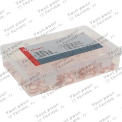 Assortiment de joints en cuivre
