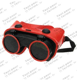 Lunettes à souder, rabattables