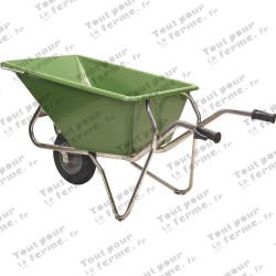Brouette Noka 160l, roue gonflable