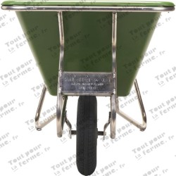 Brouette Noka 160l, roue gonflable