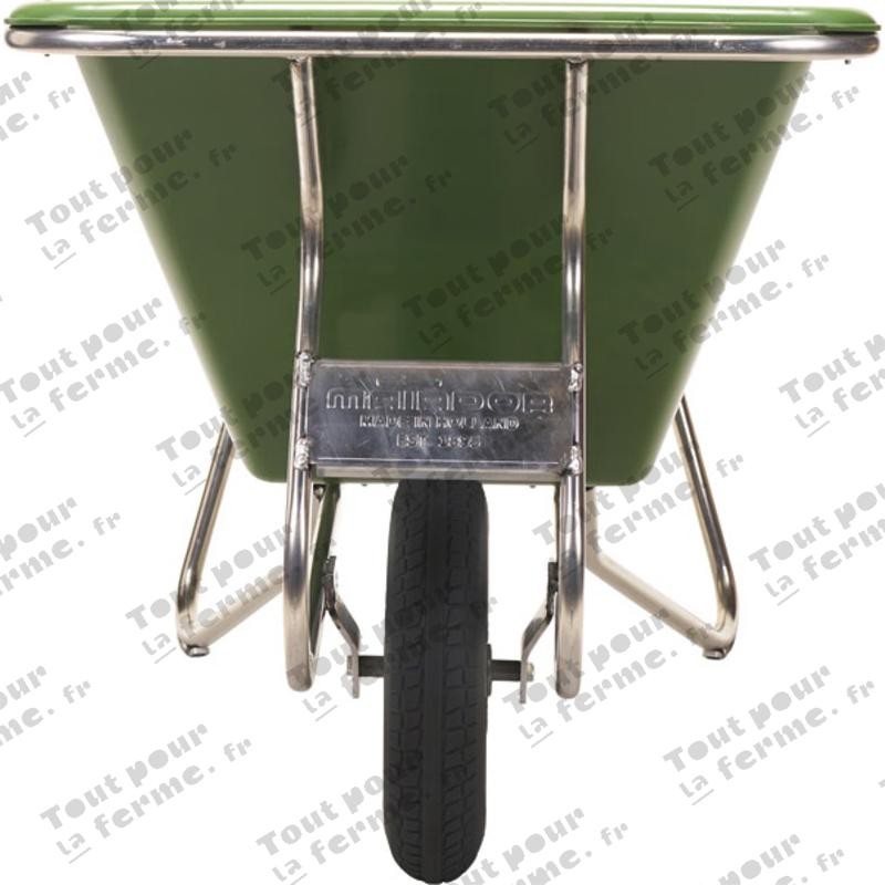 Brouette Noka 160l, roue gonflable