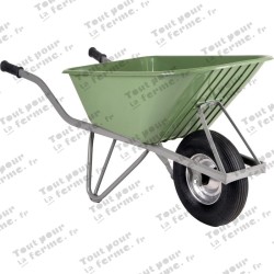 Brouette, Noka Basic L 100l, HDPE-Muld